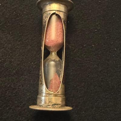 Sterling Silver Hour Glass / Sand Timer