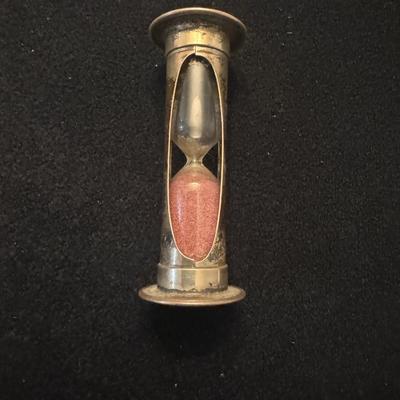 Sterling Silver Hour Glass / Sand Timer