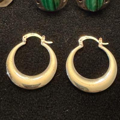 Sterling Silver Earring Lot