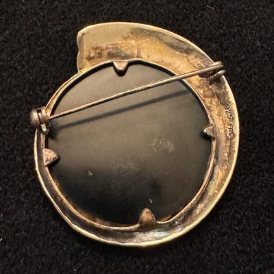 Sterling Silver Necklaces with Pendants and Brooch