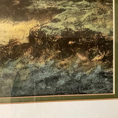 FR895 Pair of Antique Golf Prints by Douglas Adams