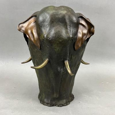 FR878 After Antoine Barye Bronze Elephant Vase