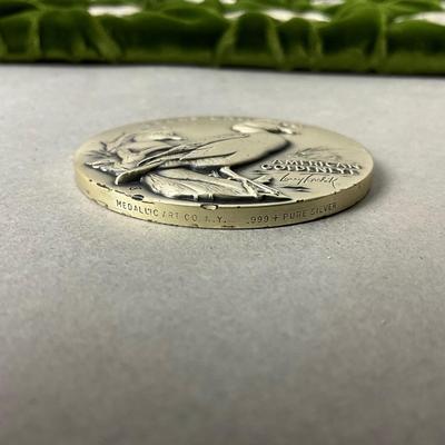 FB896 Set of 20 Ducks Unlimited Silver Medallions .999 Fine Silver