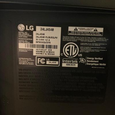 FR898 LG Flatscreen 24" Television