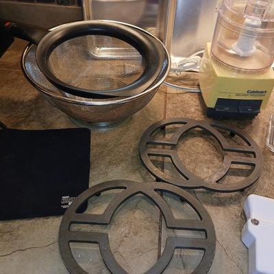 MISC KITCHEN ITEMS - NORDIC WARE, MASON, MINI FOOD PROCESSOR & MORE