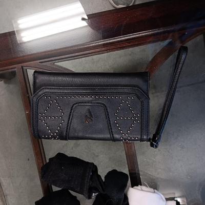 VS LEATHER WALLET, PEARL ANGEL PURSE AND LADIES SOCKS