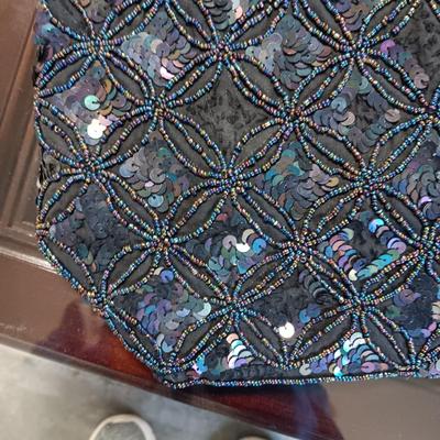 BEADED SEQUIN PURSE, A HOBO AND NINE WEST PURSES