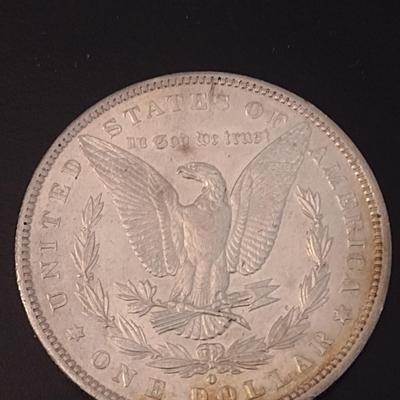 1884-0 U. S. Mint Morgan Silver Dollar Circulated (#2)