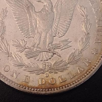 1884-0 U. S. Mint Morgan Silver Dollar Circulated (#2)