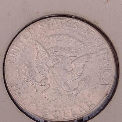 1964 Kennedy Silver Half Dollar Uncirculated (#12)