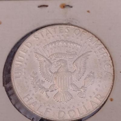 1964 Kennedy Silver Half Dollar Uncirculated (#13)