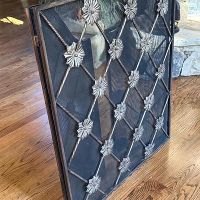Wrought Iron Fireplace Screen