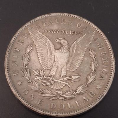 1884 U.S. Mint Morgan Silver Dollar Circulated (#22)