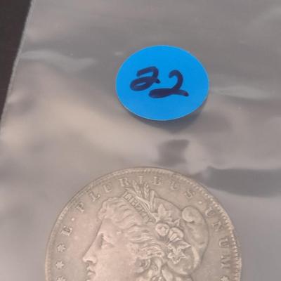 1884 U.S. Mint Morgan Silver Dollar Circulated (#22)