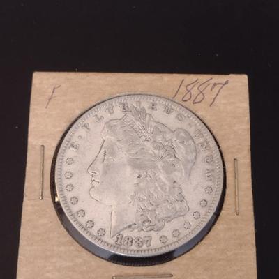 1887 U.S. Mint Morgan Silver Dollar Circulated (#23)