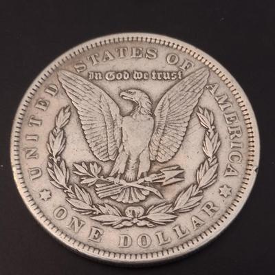 1890 U.S. Mint Morgan Silver Dollar Circulated (#25)