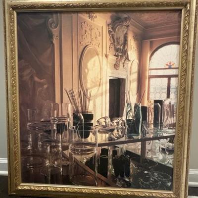 Bar Line Glassware Art 31 X 34