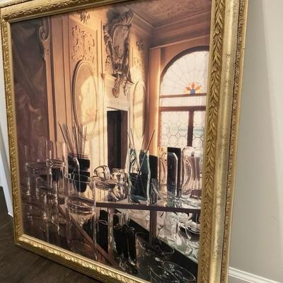 Bar Line Glassware Art 31 X 34