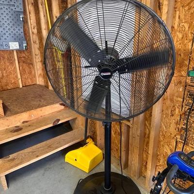 30” Pedestal 3 Speed Fan