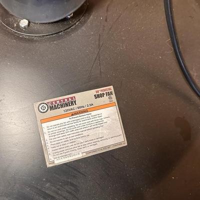 30” Pedestal 3 Speed Fan