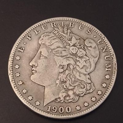 1900 U.S. Mint Morgan Silver Dollar Circulated (#37)