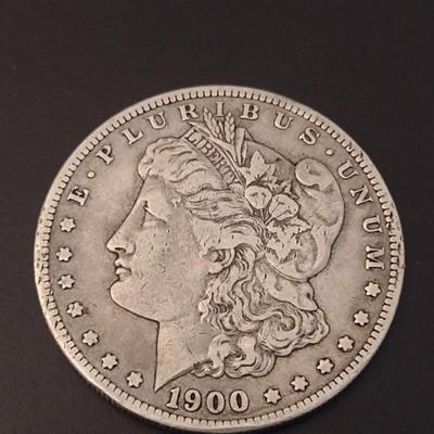 1900 U.S. Mint Morgan Silver Dollar Circulated (#37)