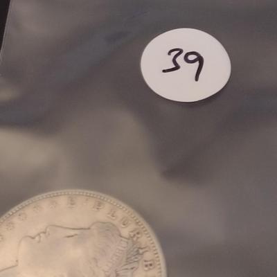 1921 U.S. Mint Morgan Silver Dollar Circulated (#39)