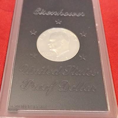 1971 U.S. Mint Eisenhower Silver Dollar Uncirculated (#46)
