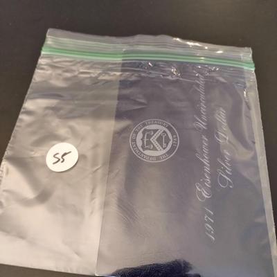U.S. Mint Eisenhower Silver Dollar Uncirculated (#55)