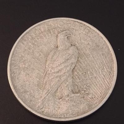 1922 U.S. Mint Peace Silver Dollar Circulated (#62)