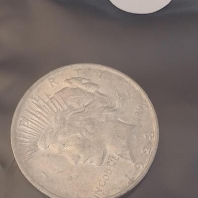 1923 U.S. Mint Peace Silver Dollar Circulated (#73)