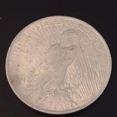 1923 U.S. Mint Peace Silver Dollar Circulated (#73)