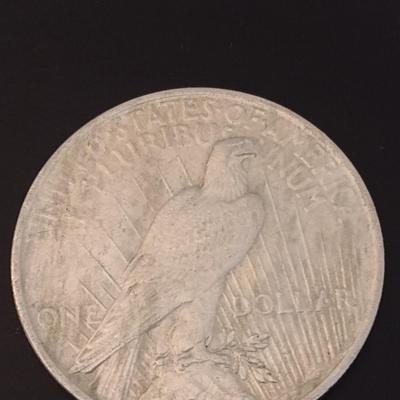 1923 U.S. Mint Peace Silver Dollar Circulated (#74)
