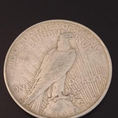 1923 U.S. Mint Peace Silver Dollar Circulated (#75)