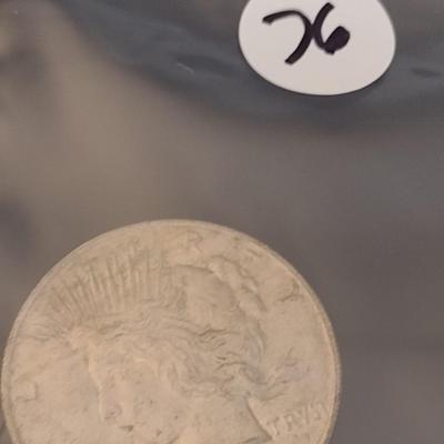 1923 U.S. Mint Peace Silver Dollar Circulated (#76)