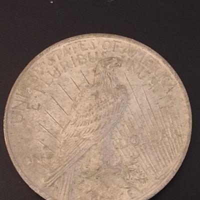 1923 U.S. Mint Peace Silver Dollar Circulated (#76)