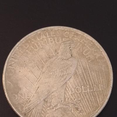 1923 U.S. Mint Peace Silver Dollar Circulated (#77)