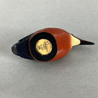 D951 Pair of Signed and Numbered Feathered Friends Kingfishers