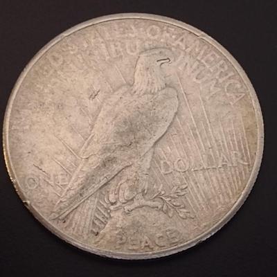 1926 U.S. Mint Peace Silver Dollar Circulated (#82)