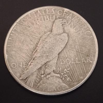 1926-S U.S. Mint Peace Silver Dollar Circulated (#83)