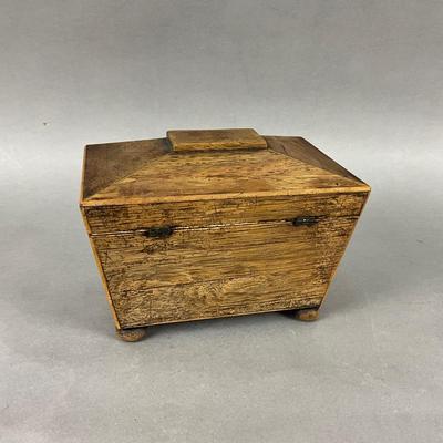 FR955 Antique Rosewood Tea Caddy Box