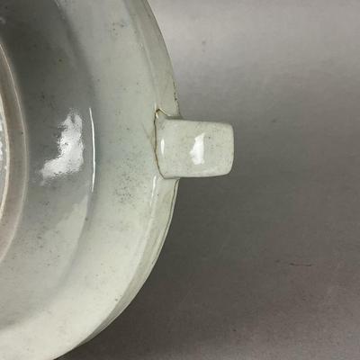 K957 Early Chinese Porcelain Warming Plate