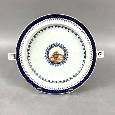 K957 Early Chinese Porcelain Warming Plate