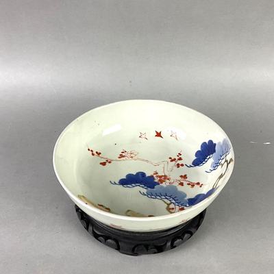 K959 Antique Blue and White Chinese Bowl