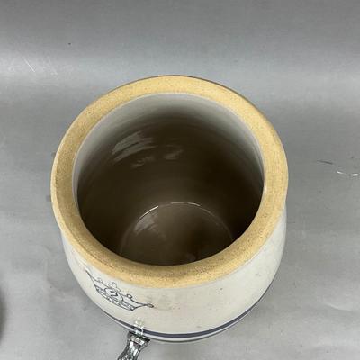 K972 Vintage No2 Stoneware Beverage Dispenser 2 gallon Crock