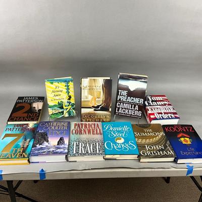 O1004 Lot of Fiction Books - 3 signed Camilla Lackberg, Jacquelyn Mitchard, Helen Bratton