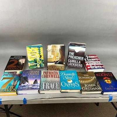 O1004 Lot of Fiction Books - 3 signed Camilla Lackberg, Jacquelyn Mitchard, Helen Bratton