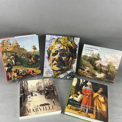 O1007 Lot of 5 Art Books