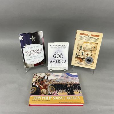 O1010 Lot of 3 Political Signed Books