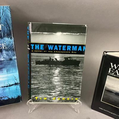 O1016 Lot of Local Books - 1 signed Tim Jenkin "The Waterman"